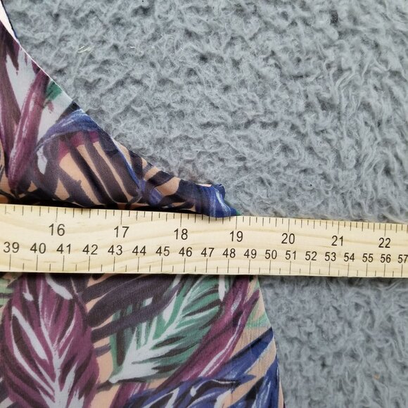 Show Me Your Mumu Dress Womens Small Gomez Pink Tropical Trapeze Halter Mini - Picture 4 of 11